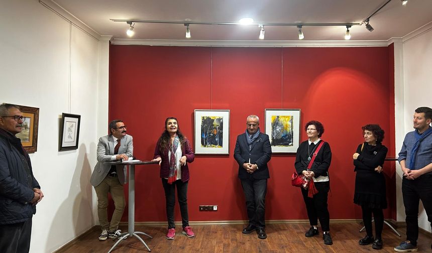 Başkentte "Rengin Ahengine Boyanan Düşler" Sergisi Açıldı!