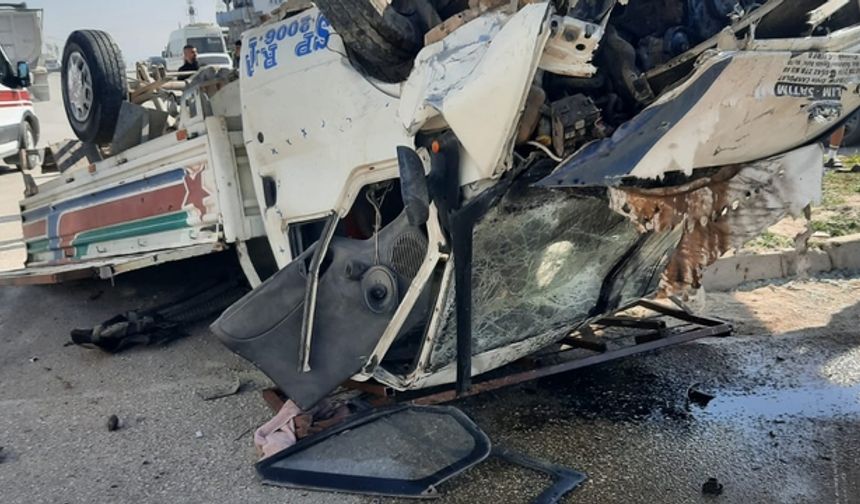Hatay'da feci kaza: 7 yaralı