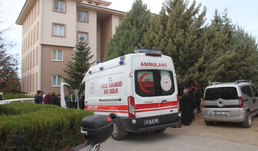 4 katlı binada yangın çıktı