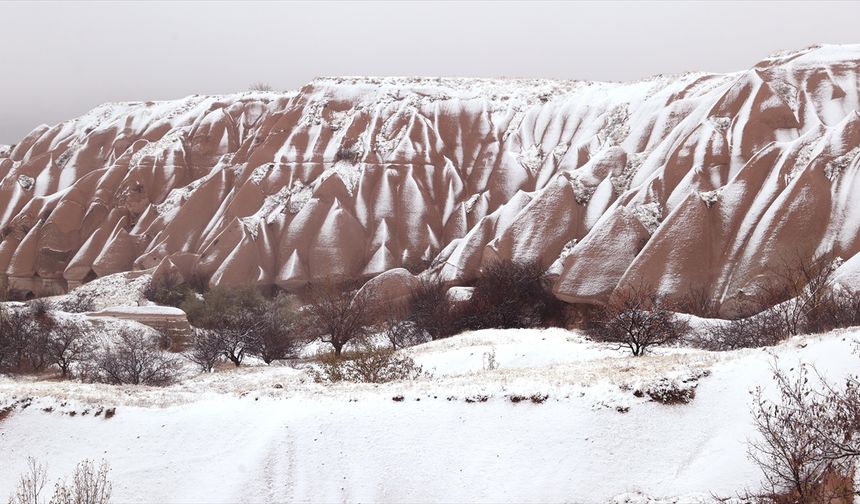Kapadokya'da mevsimin ilk karı!