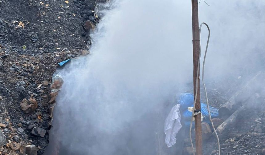 9 kaçak maden ocağı imha edildi!