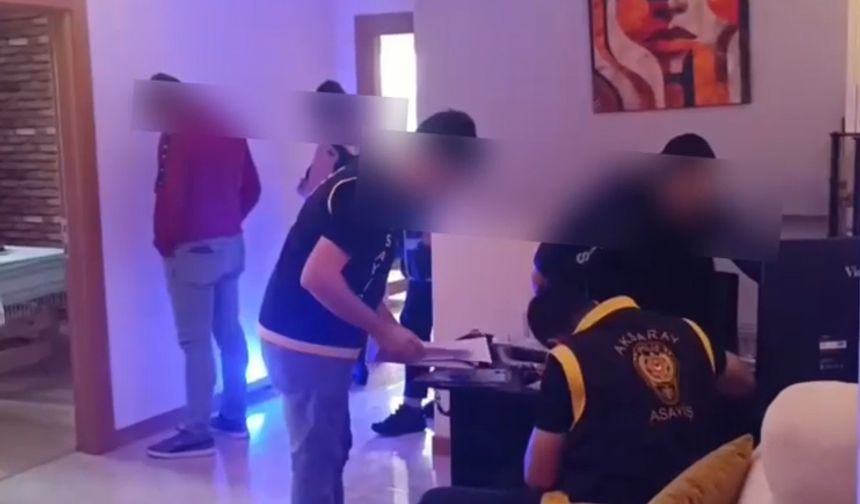 Aksaray'da fuhuş operasyonunda tutuklama!
