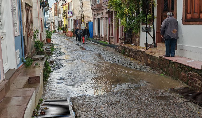 Ayvalık’ta Yağış Alarmı!