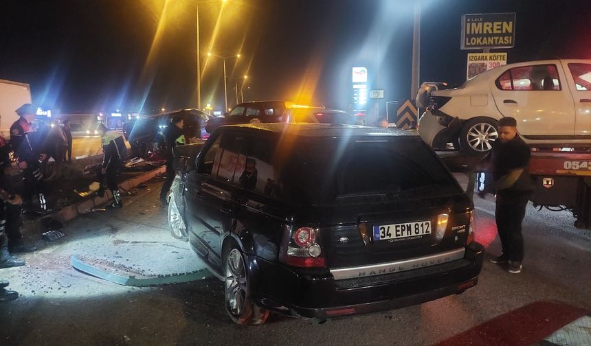 Balıkesir'de zincirleme kaza