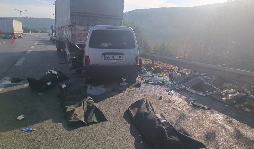 Mersin'de korkutan kaza