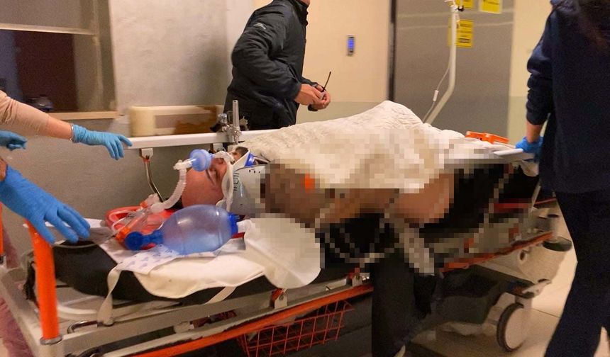 İnegöl’de skuter otomobile çarptı: Genç sürücü ağır yaralı