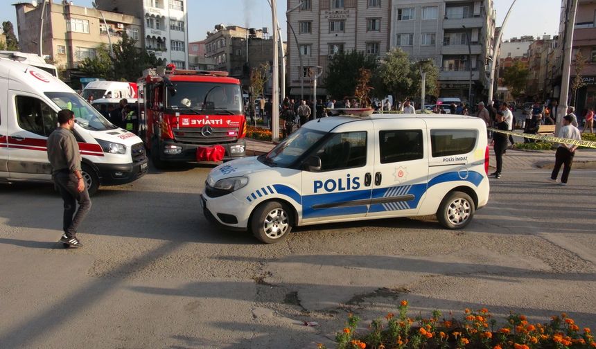 Kilis'te halk otobüsü kadına çarptı!