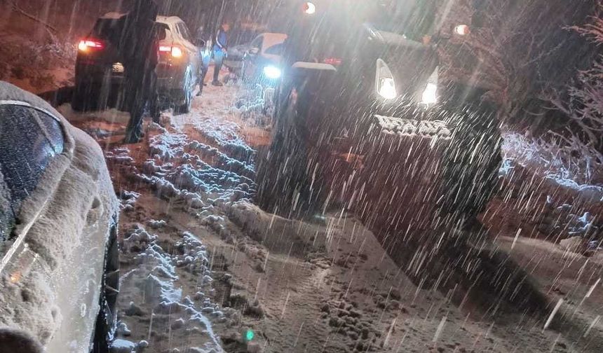 Malatya'da kar ve tipi ulaşımı olumsuz etkiledi