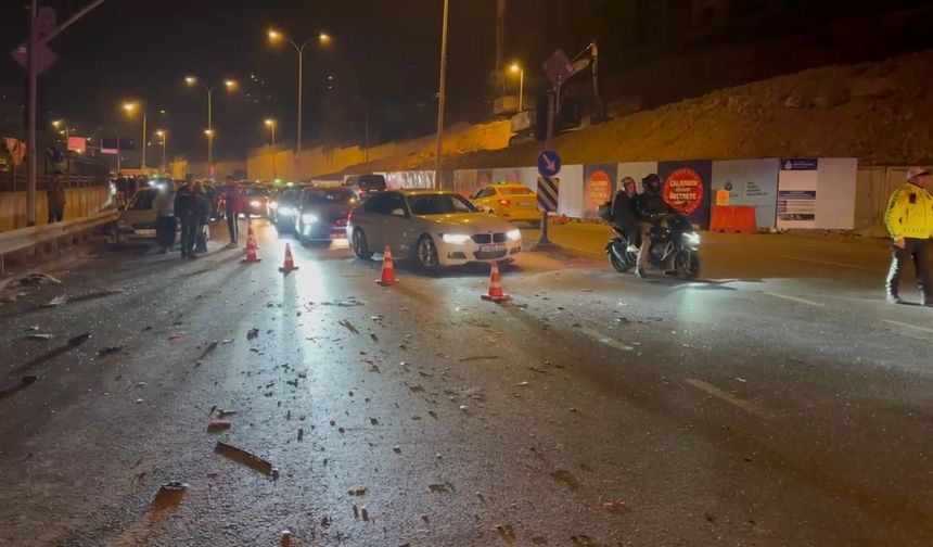 Maltepe’de Trafik Felç Oldu: Zincirleme Kaza ve 4 Yaralı