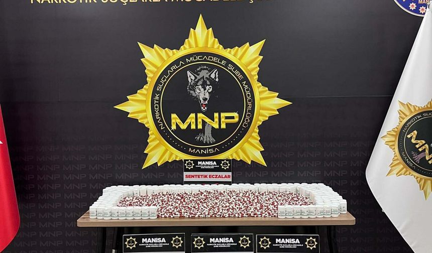 Manisa'da uyuşturucu operasyonu
