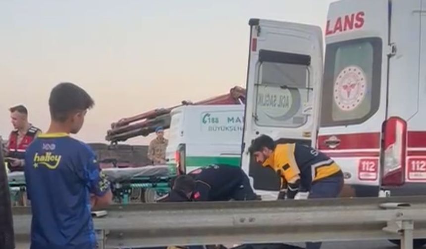 Mardin'de feci kaza: 1 ölü, 2 yaralı