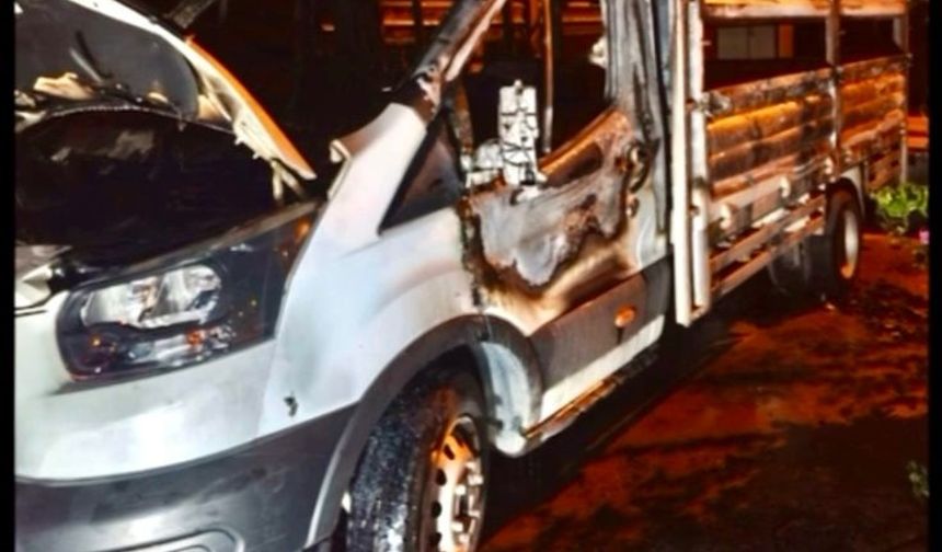 Osmaniye’de Kamyonet Kundaklayan 2 Şüpheli Tutuklandı