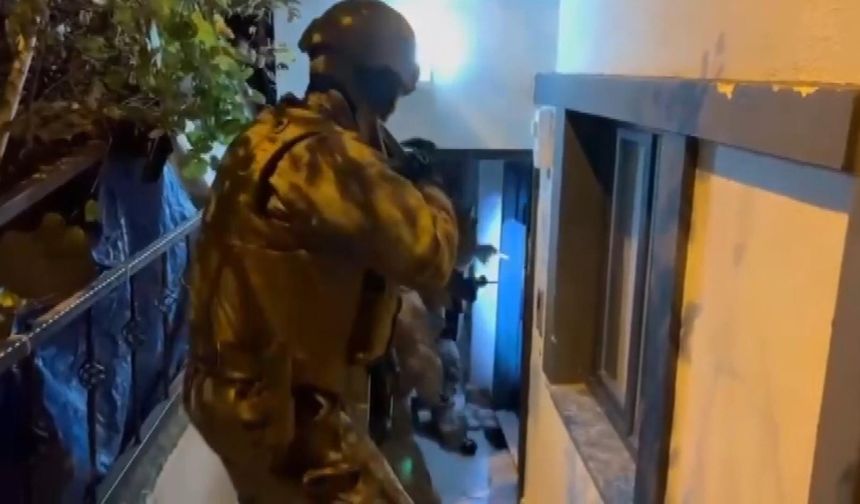 Sultanbeyli'de suç örgütüne operasyon