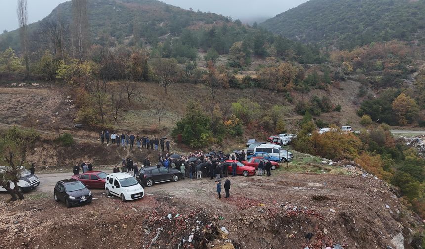 Tokat’ta taş ocağına karşı halk ve MHP tek vücut!