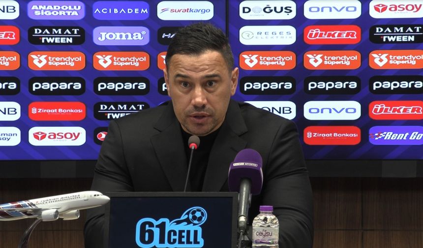 Trabzonspor - Tümosan Konyaspor maçının ardından açıklamalar