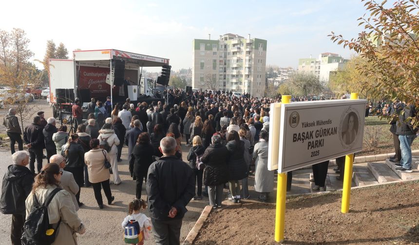 Yenimahalle’de Başak Gürkan Parkı Açıldı!
