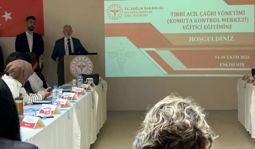 Eskişehir’de Acil Sağlık Personeline Çağrı Yönetimi Eğitimi