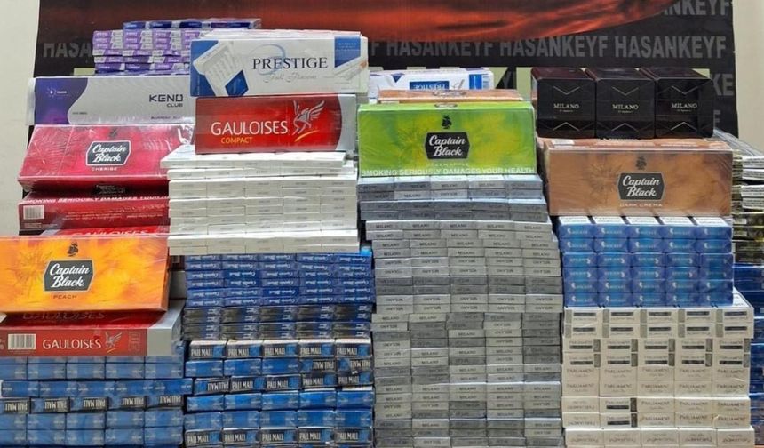 Gümrük Muhafaza’dan Dev Kaçak Sigara Operasyonu