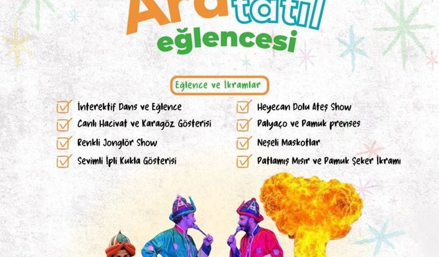Kalecik’te Ara Tatil Şenliği Başlıyor
