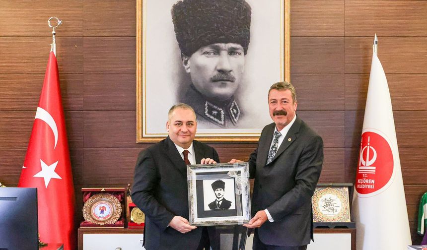 Keçiören Belediye Başkanı Özarslan, MESF Başkanı Yıldırım’ı Ağırladı!