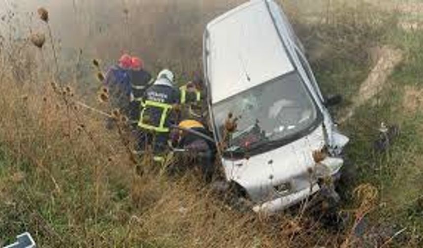 Kütahya'da korkutan kaza