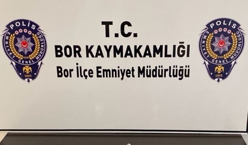 Niğde'de uyuşturucu operasyonu