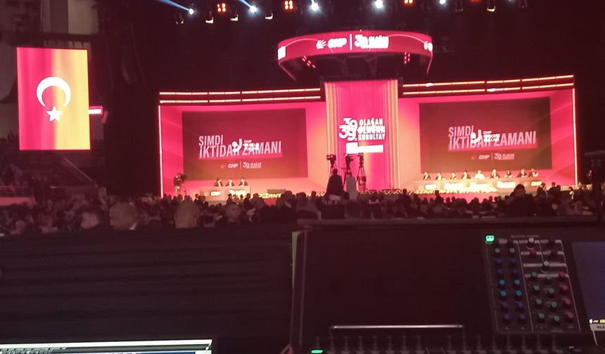 CHP'NİN "ŞİMDİ İKTİDAR ZAMANI" PROGRAMI KABUL EDİLDİ