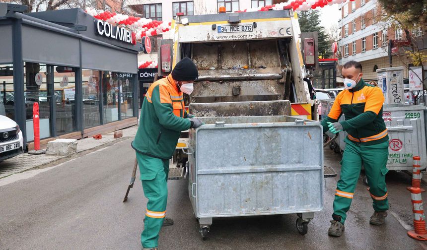 Çankaya’da Temizlik Seferberliği Aralıksız Sürüyor