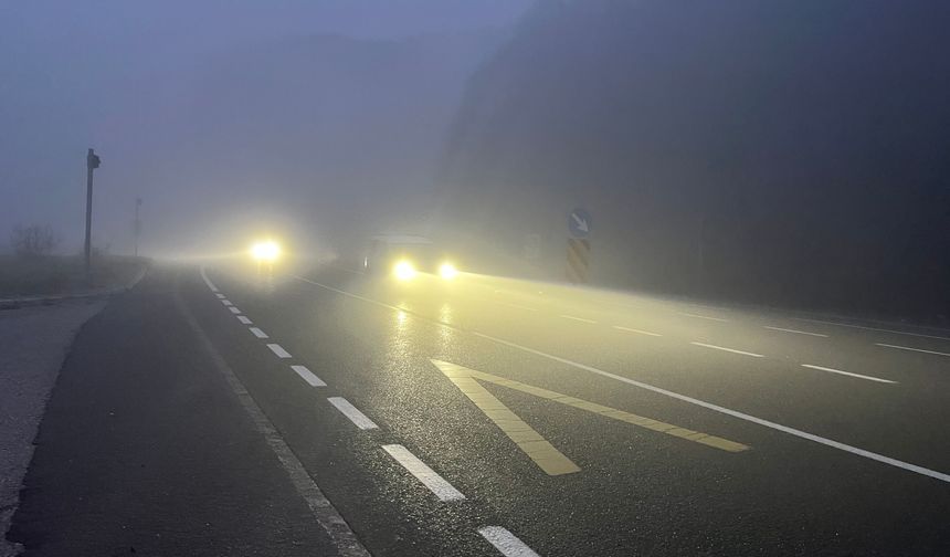 Bolu Dağı'nda sis!