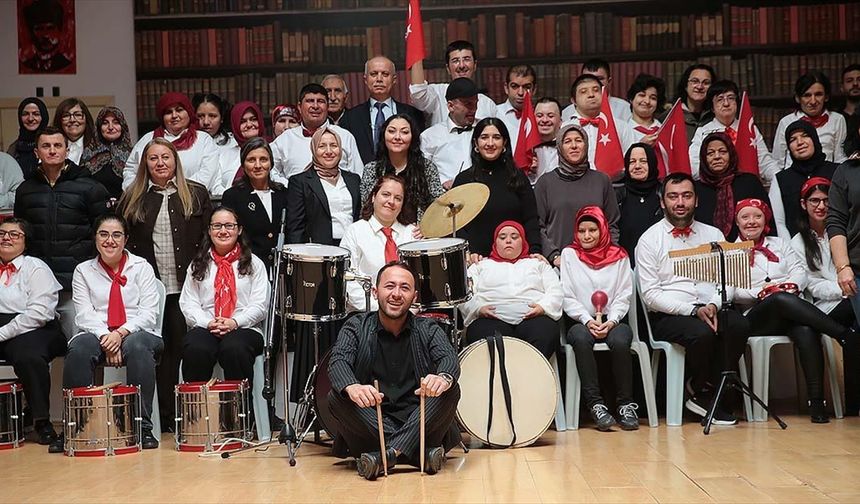 Özel bireyler hayatın ritmini tutuyor