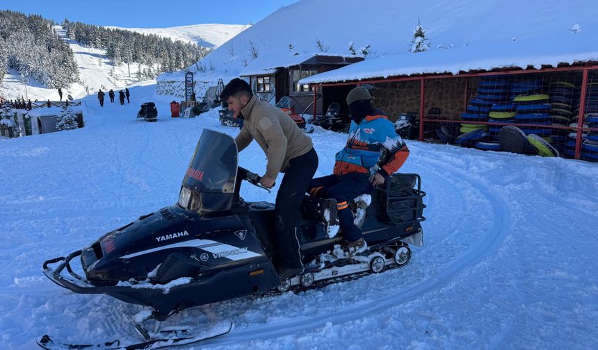 Çambaşı kayak merkezi sezona hazır