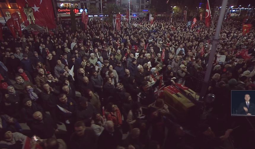 Özgür Özel’den Çatalca Mitinginde Sert Mesajlar