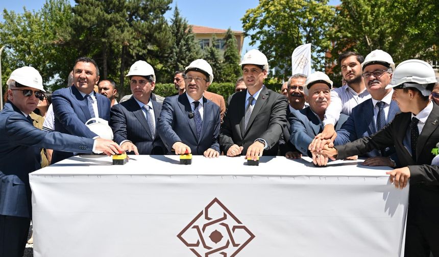 Altındağ’da Kadın Eğitim Merkezi ve Kreş Projesi Hızla Yükseliyor