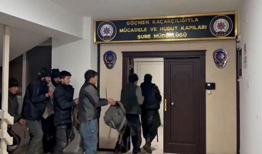 Iğdır’da 11 kaçak göçmen yakalandı
