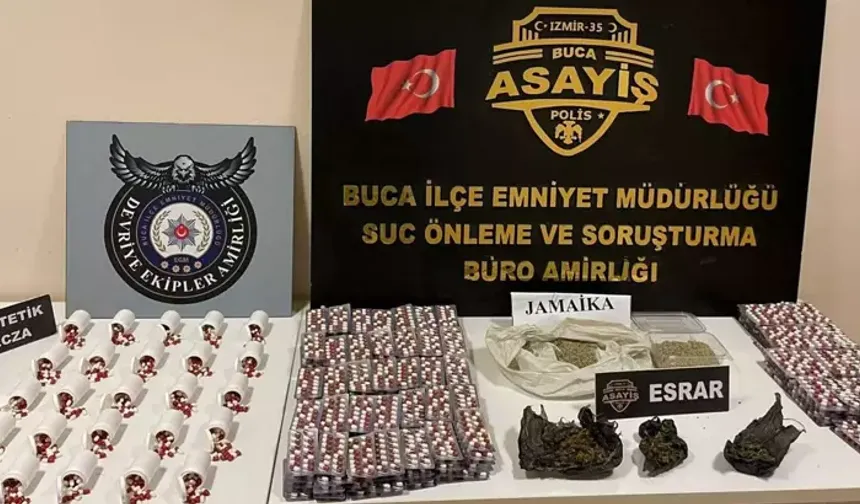 İzmir’de uyuşturucu operasyonu