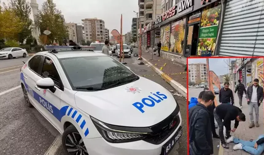 Markete silahlı saldırı