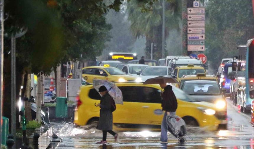 Antalya'da sağanak yağış etkili olacak