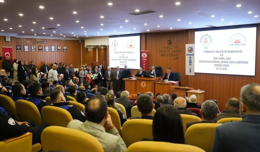 Etimesgut Belediyesi’nde memurlara sosyal denge tazminatı artışı