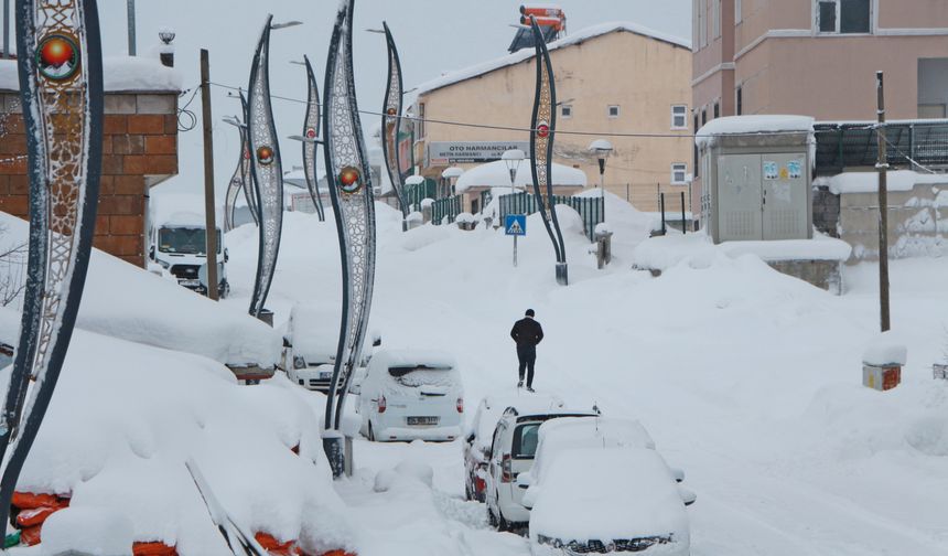 219 köy yolu ulaşıma kapandı