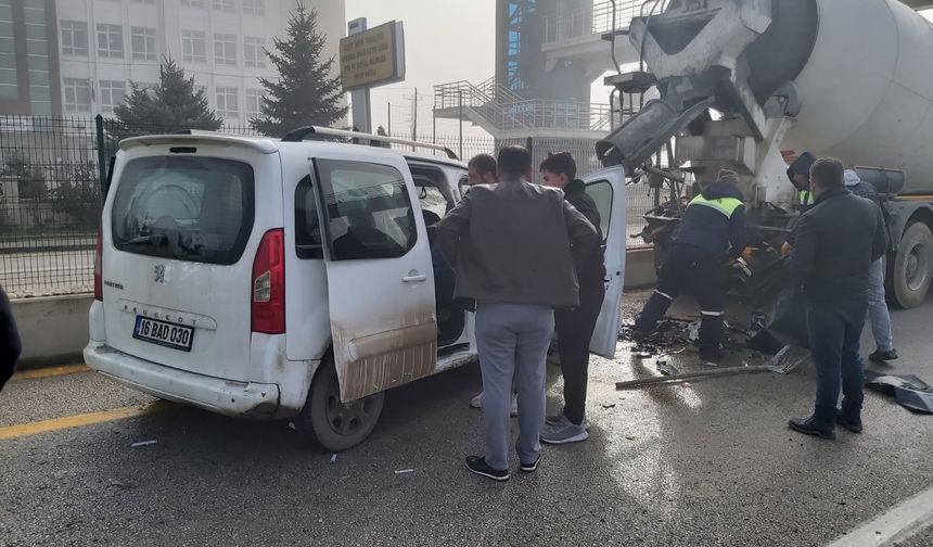 Çubuk'ta peş peşe 2 kaza!