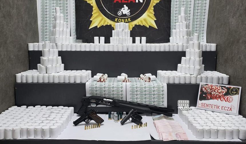 İzmir'de uyuşturucu operasyonu