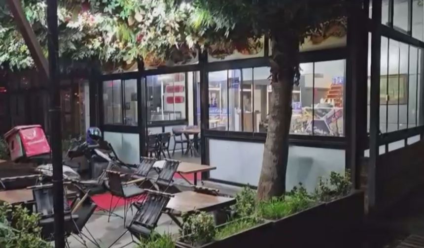 Küçükçekmece’de motosikletli saldırgan kebapçıyı hedef aldı