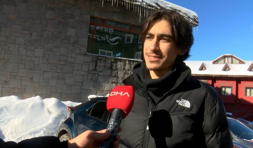 Uludağ'da kar kalınlığı 1 metreye yaklaştı