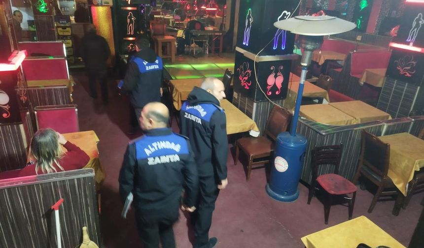 Altındağ’da eğlence mekanlarına sıkı denetim: 30 işletmeye ceza