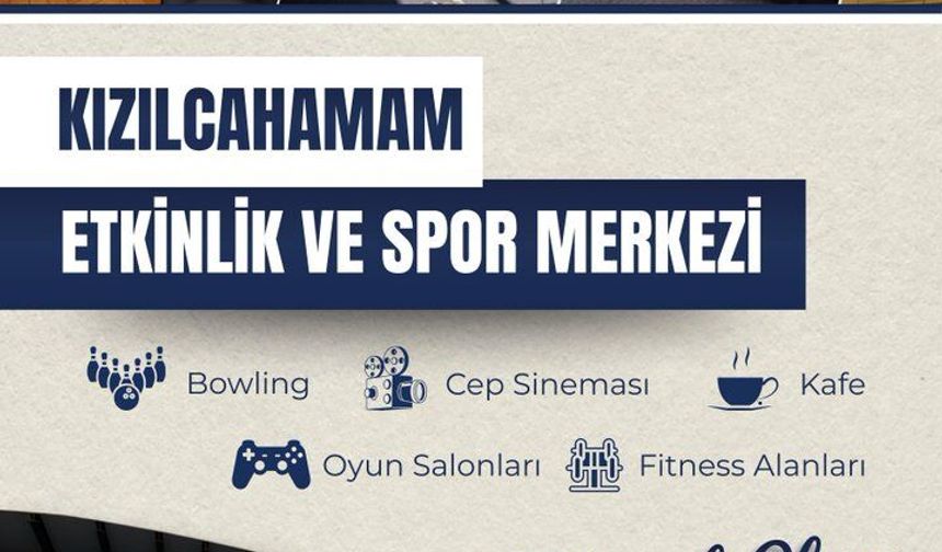 Kızılcahamam’a Etkinlik ve Spor Merkezi Müjdesi