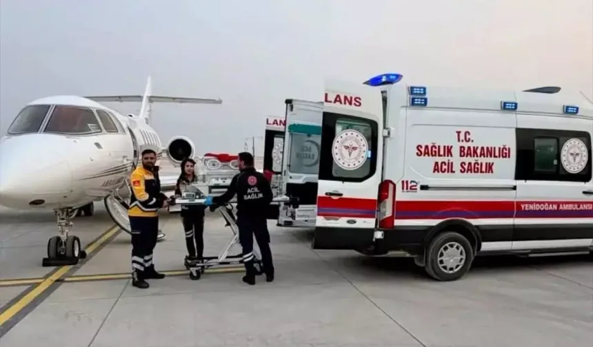 Minik Hiranur’un umudu ambulans uçak oldu