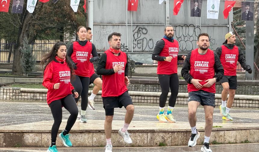 Çankaya’da Gençlik Koşusu Heyecanı: 180 Sporcu Anıttepe’de Buluştu