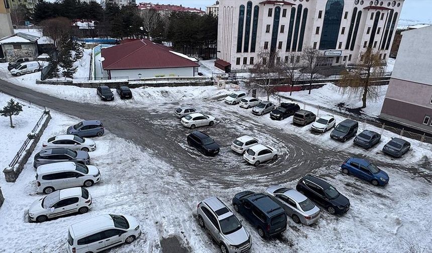 Erzurum, Kars ve Ardahan'da soğuk hava etkisini sürdürüyor