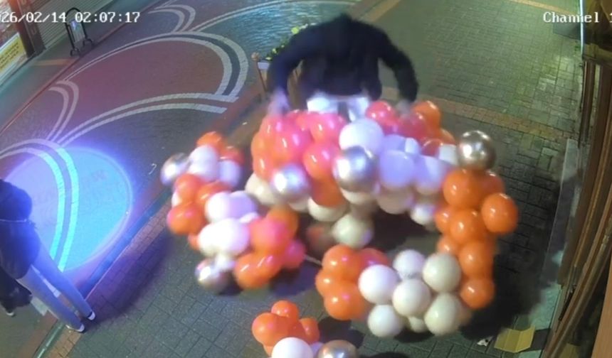 Bartın’da Sevgililer Günü Balonlarına Zarar Veren Şüpheli Gözaltında