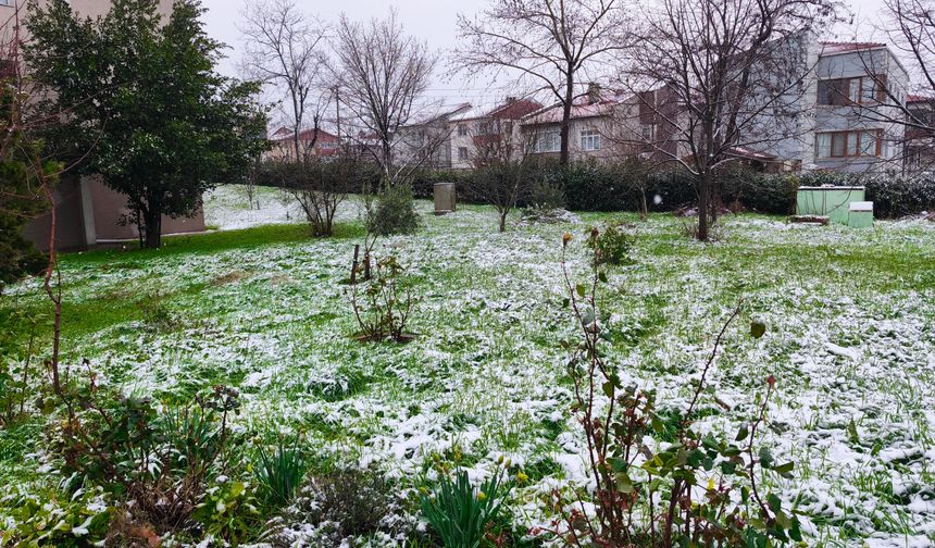 Keşan’da kar etkisini artırdı